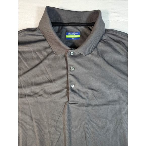 Ben Hogan Other - Ben Hogan Performance Mens 3XL‎ Polo Shirt Charcoal Grey Textured Short Sleeve